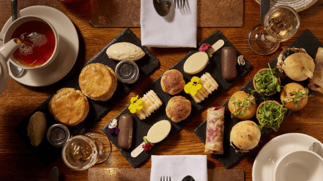 Afternoon Tea for Two at The Rib Smokehouse & Grill
